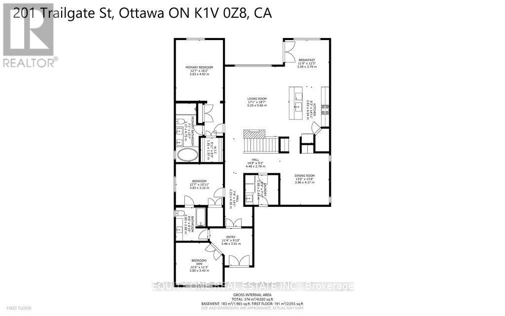 201 Trailgate Street, Ottawa, Ontario  K1V 0Z9 - Photo 3 - X13109678