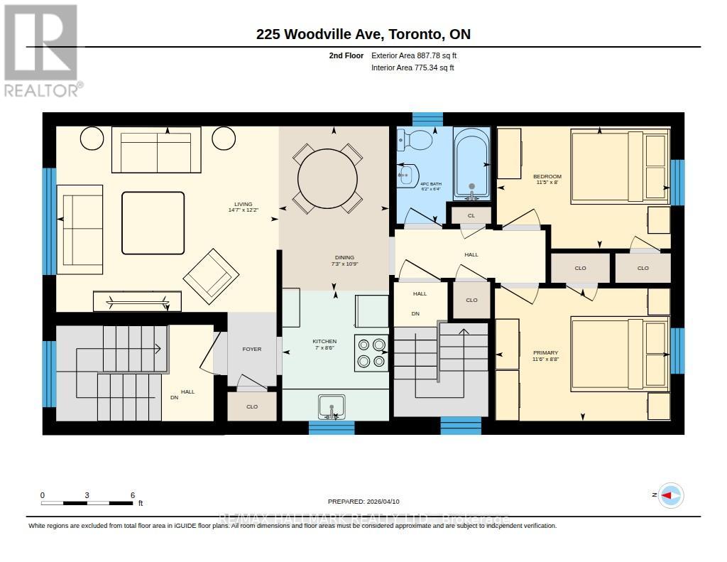 Upper - 225 Woodville Avenue, Toronto, Ontario  M4J 2R4 - Photo 42 - E13109878