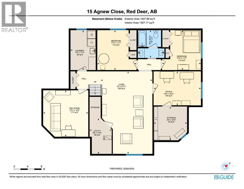 15 Agnew Close, Red Deer, Alberta  T4R 3L5 - Photo 42 - A2308987