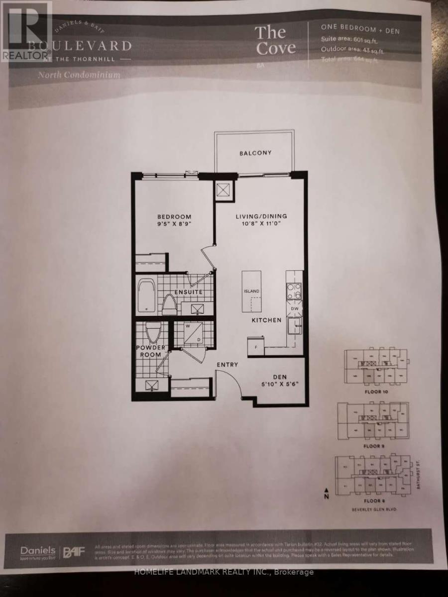 1008 - 8 Beverley Glen Boulevard, Vaughan, Ontario  L4J 0L5 - Photo 16 - N13110190