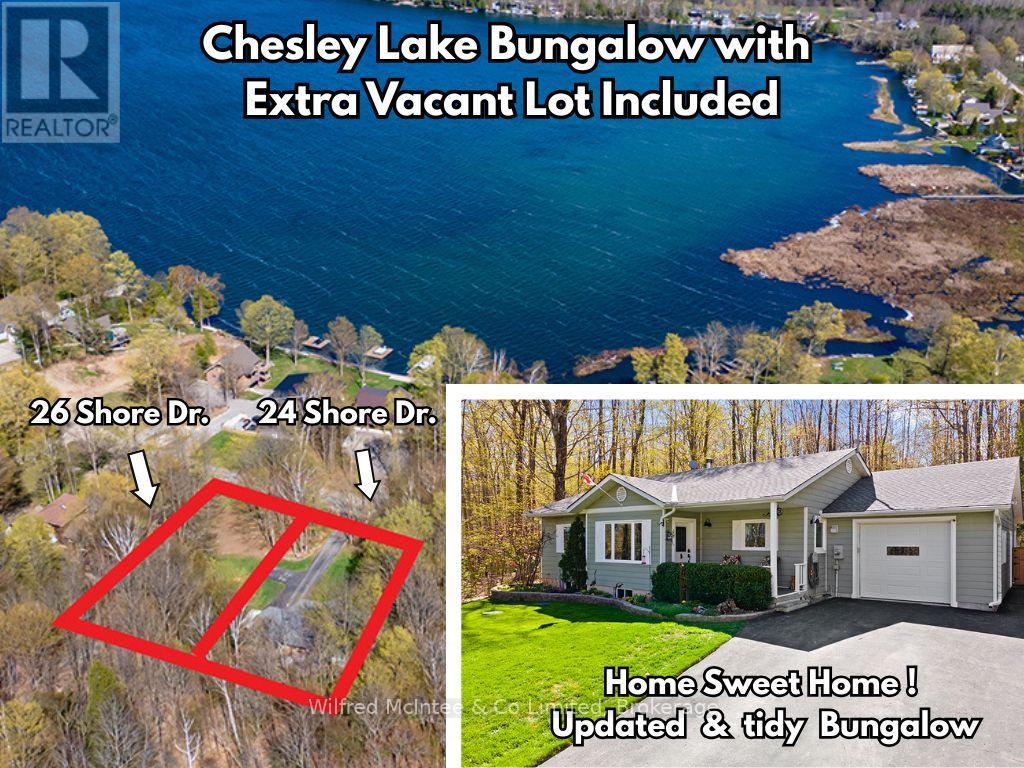 24 Shore Drive, South Bruce Peninsula, Ontario  N0H 1A0 - Photo 1 - X12890586