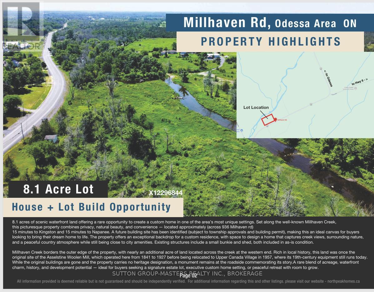 00 Millhaven Road, Loyalist (Lennox And Addington - South), Ontario  K0H 2H0 - Photo 3 - X13111450