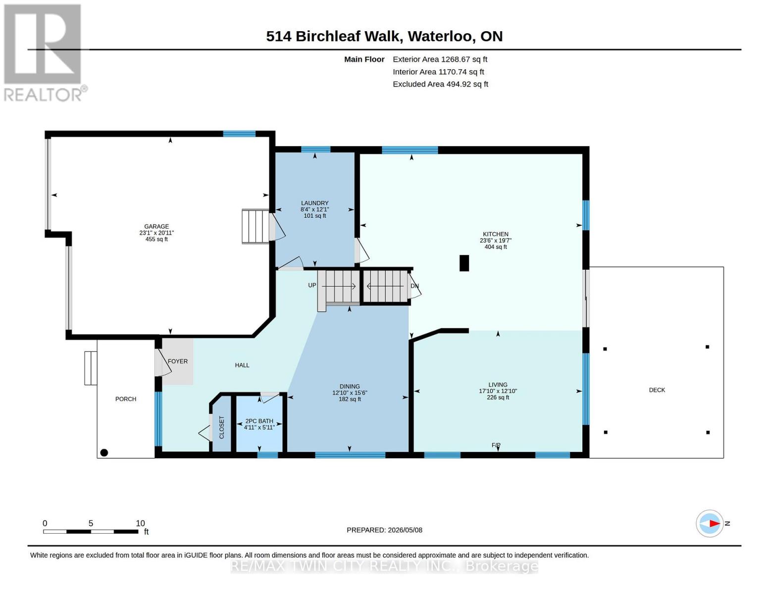 514 Birchleaf Walk, Waterloo, Ontario  N2T 2W5 - Photo 48 - X13110990