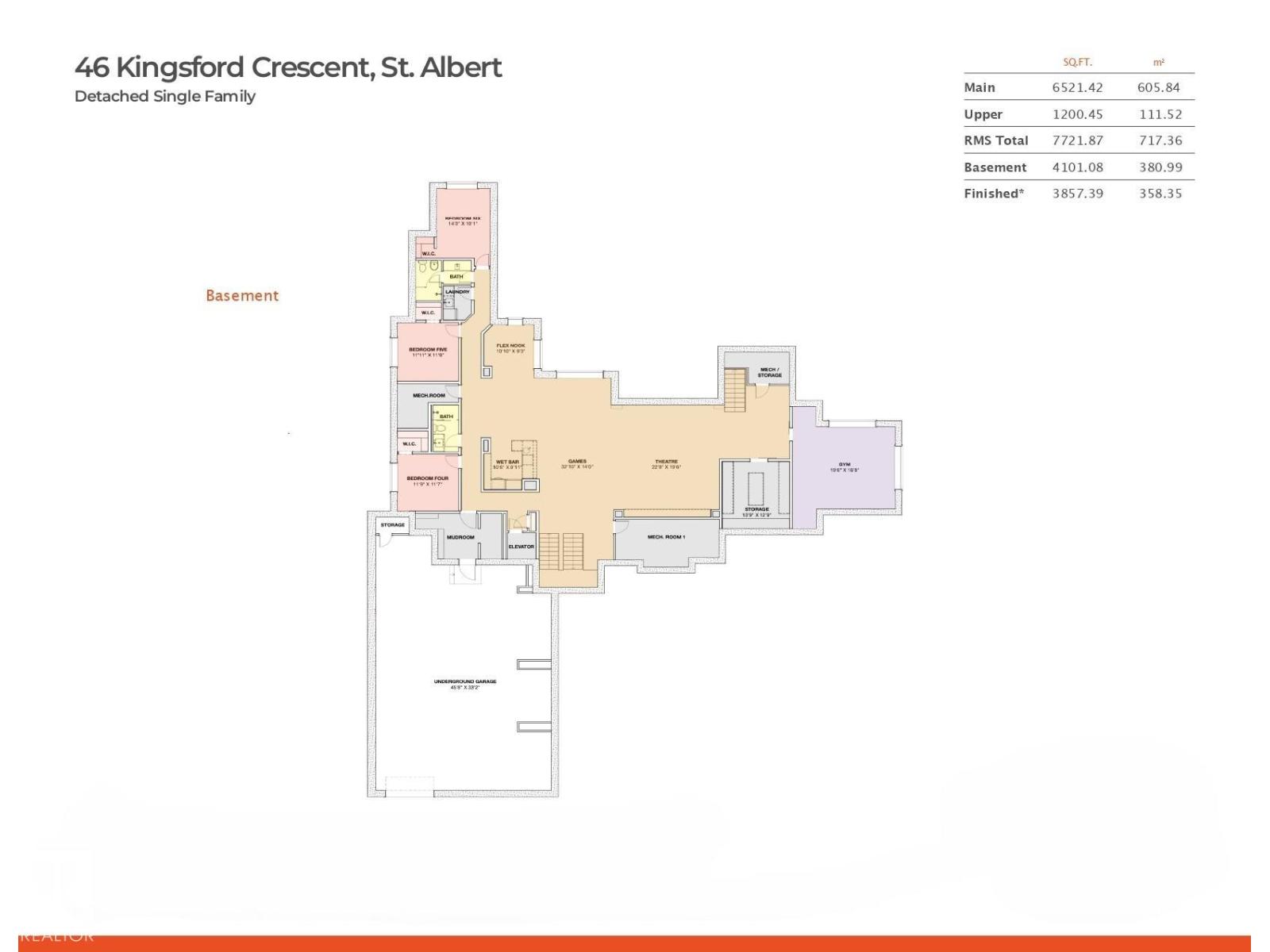 46 Kingsford Cr, St. Albert, Alberta  T8N 7J2 - Photo 69 - E4486985
