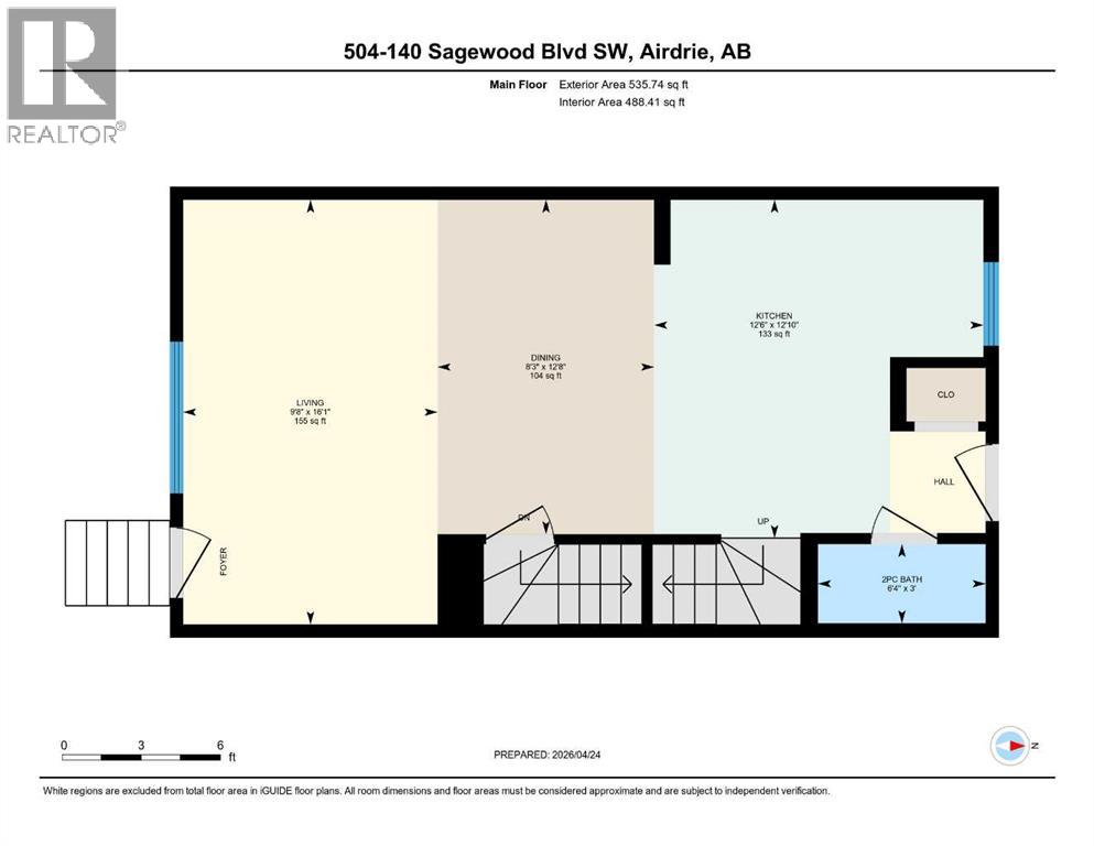 504, 140 Sagewood Boulevard Sw, Airdrie, Alberta  T4B 3H5 - Photo 2 - A2305247