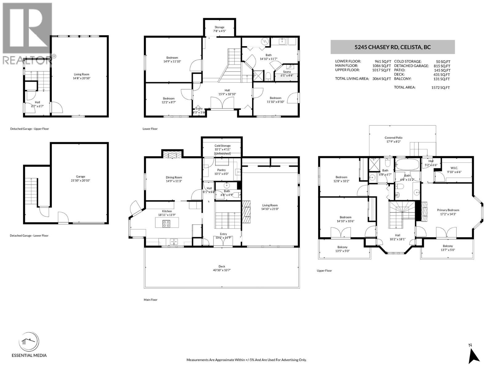 5245 Chasey Road, Celista, British Columbia  V0E 1M6 - Photo 79 - 10386810
