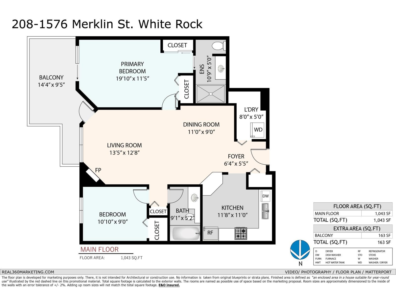 208 1576 Merklin Street, White Rock, British Columbia  V4B 4K2 - Photo 35 - R3099489