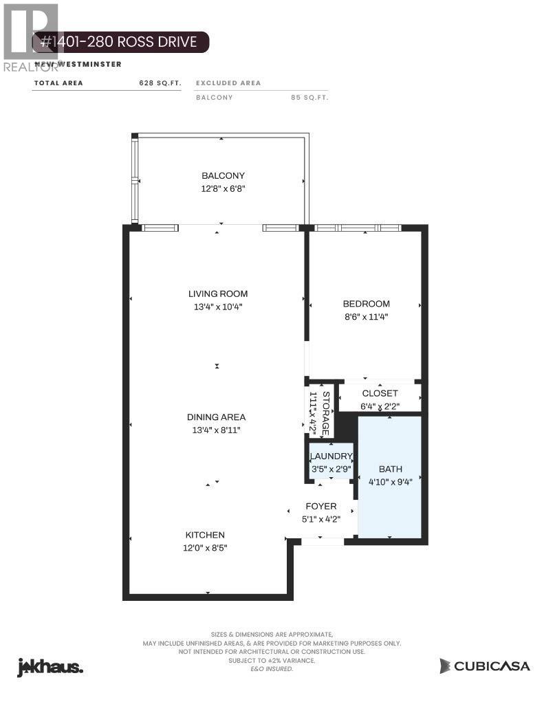 1401 280 Ross Drive, New Westminster, British Columbia  V3L 0C2 - Photo 38 - R3121456