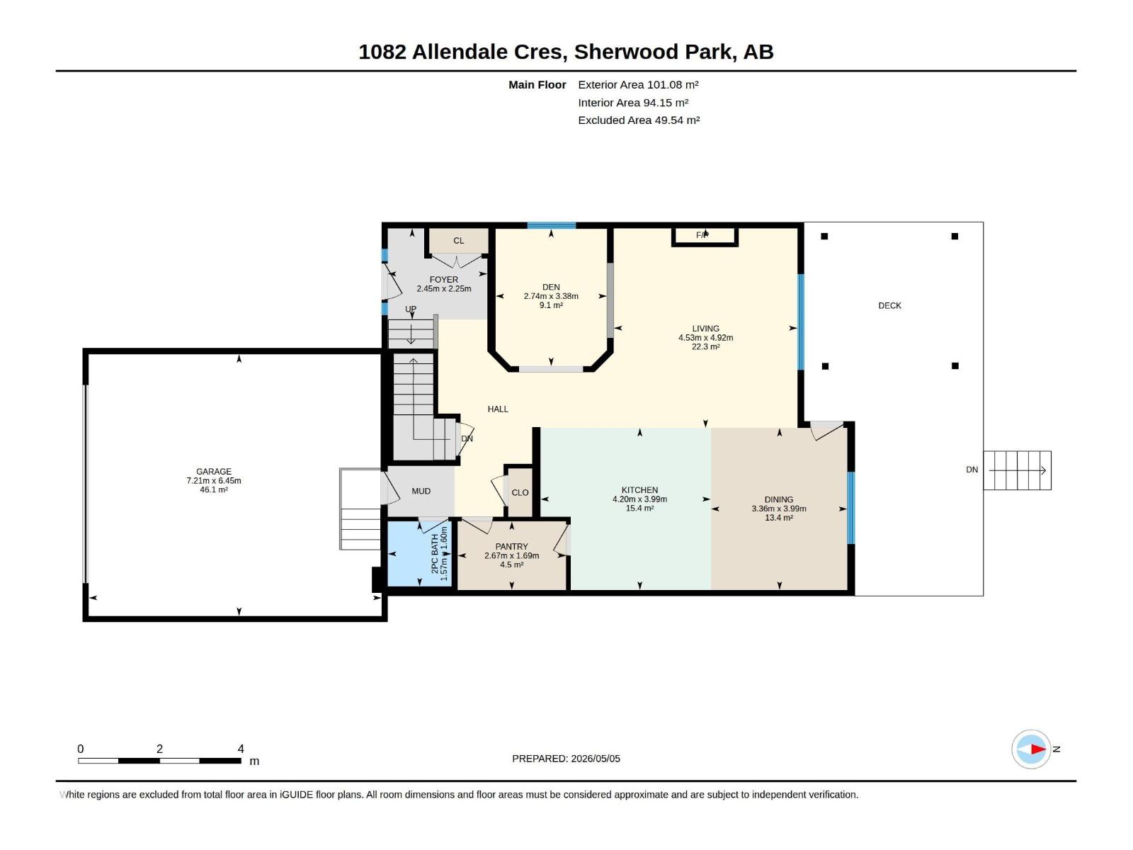 1082 Allendale Cr, Sherwood Park, Alberta  T8H 0X7 - Photo 66 - E4487015
