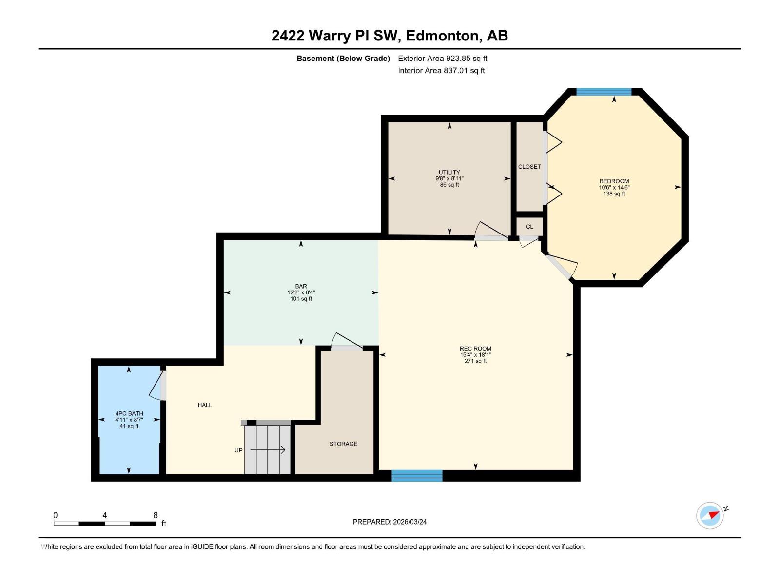 2422 Warry Pl Sw, Edmonton, Alberta  T6W 0P1 - Photo 64 - E4487025