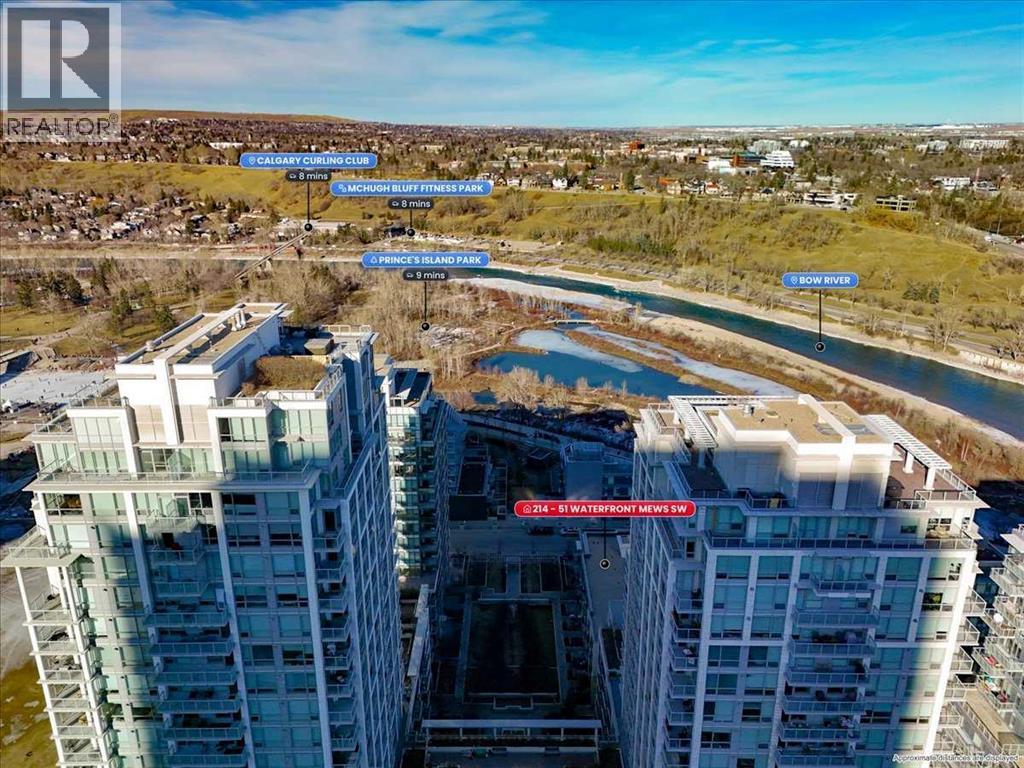 214, 51 Waterfront Mews SW, Calgary, Alberta  T2P 0X3 - Photo 2 - A2291338