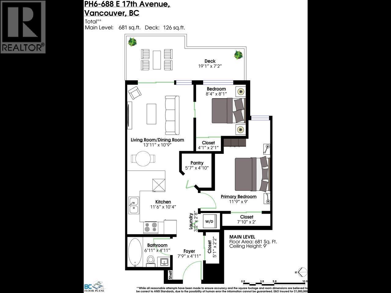 Ph6 688 E 17th Avenue, Vancouver, British Columbia  V5V 0A8 - Photo 32 - R3122122
