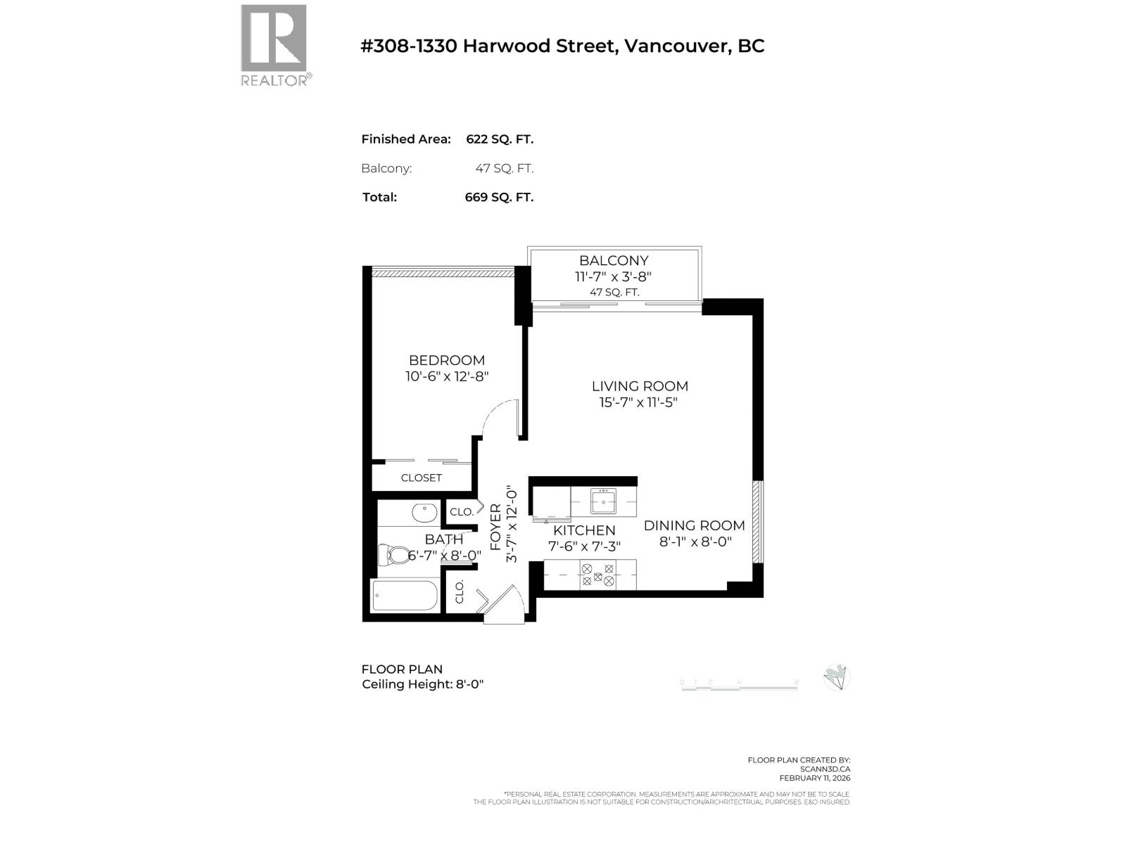 308 1330 Harwood Street, Vancouver, British Columbia  V6E 1S8 - Photo 31 - R3122196
