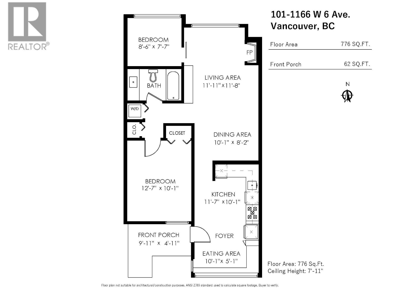 101 1166 W 6th Avenue, Vancouver, British Columbia  V6H 1A4 - Photo 30 - R3122264