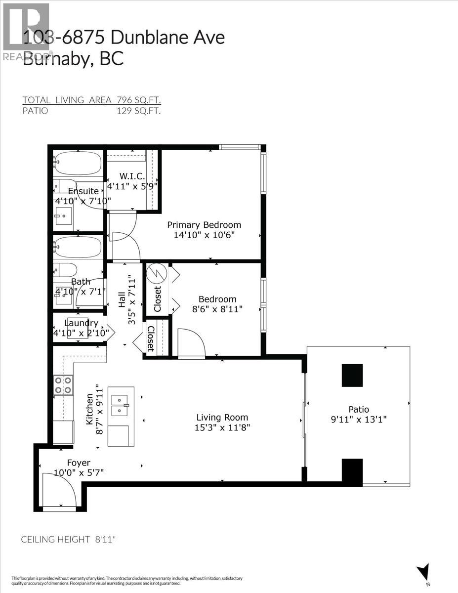 103 6875 Dunblane Avenue, Burnaby, British Columbia  V5J 0G6 - Photo 25 - R3122312