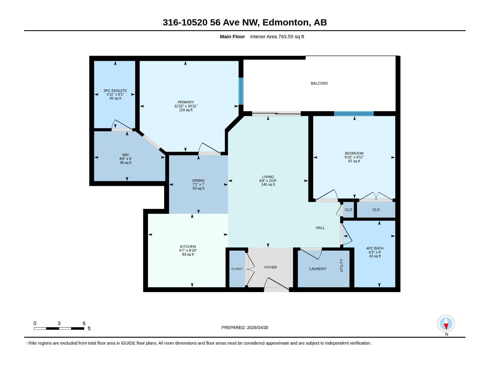 #316 10520 56 Av Nw Nw, Edmonton, Alberta  T6H 0X7 - Photo 18 - E4487070