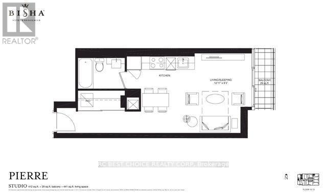 1313 - 88 Blue Jays Way, Toronto, Ontario  M5V 2G3 - Photo 13 - C13112492