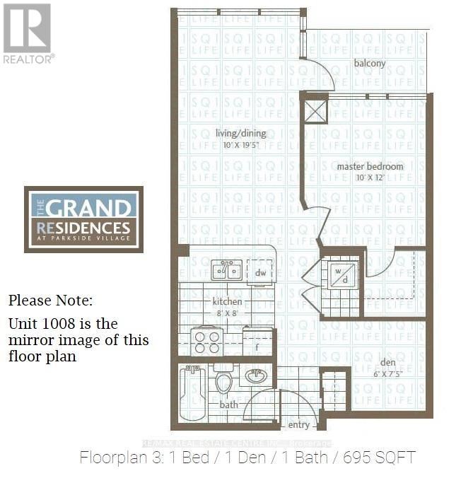 1008 - 4070 Confederation Parkway, Mississauga, Ontario  L5B 0E9 - Photo 2 - W13114884