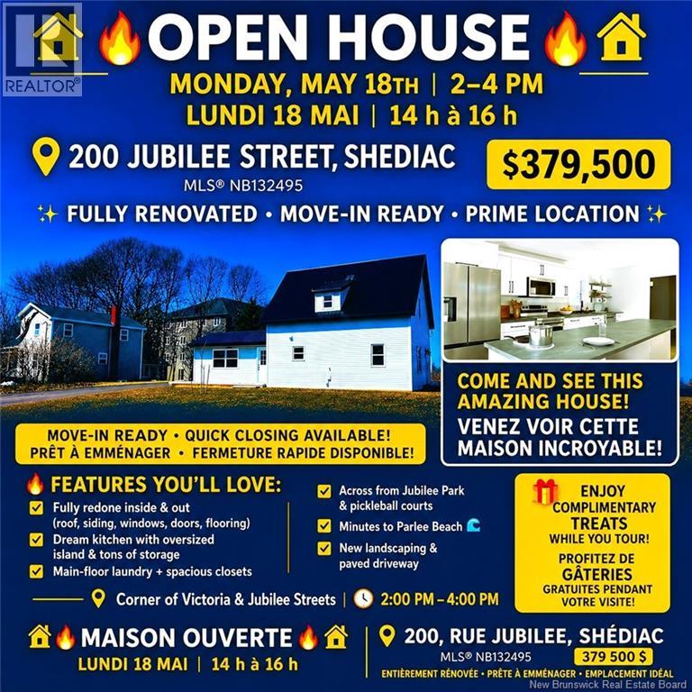 200 Jubilee Street, Shediac, New Brunswick