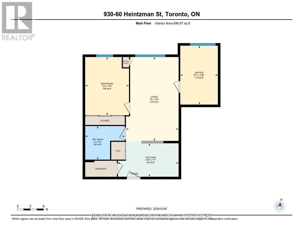 930 - 60 Heintzman Street, Toronto, Ontario  M6P 5A1 - Photo 24 - W13115540