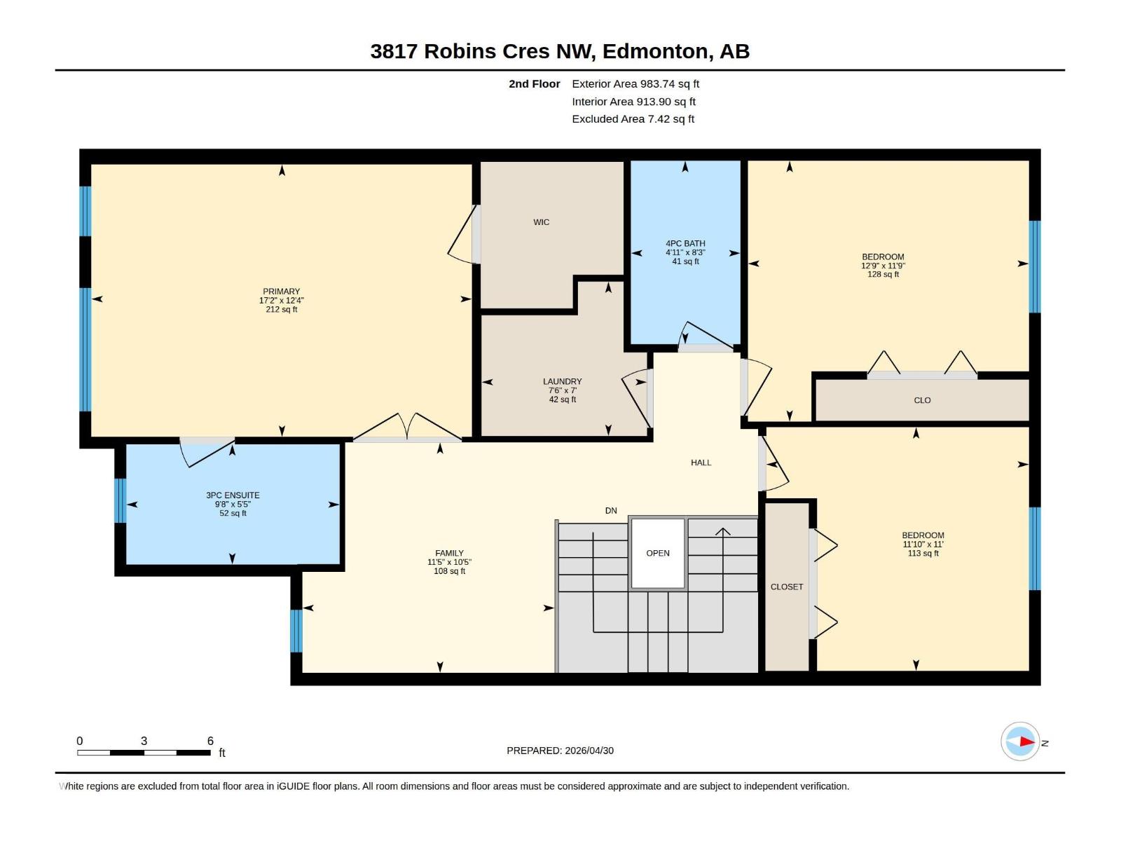 3817 Robins Cr Nw, Edmonton, Alberta  T5S 0M7 - Photo 60 - E4487133