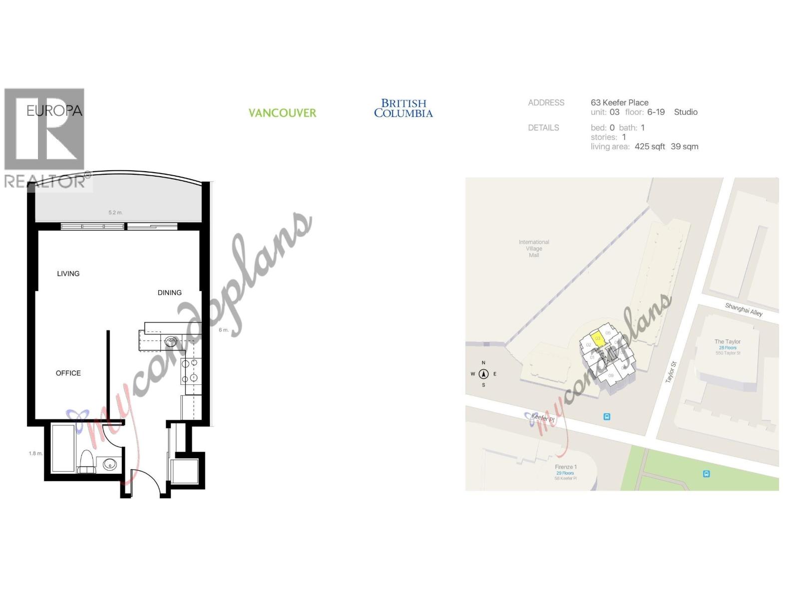 703 63 Keefer Place, Vancouver, British Columbia  V6B 6N6 - Photo 11 - R3122439