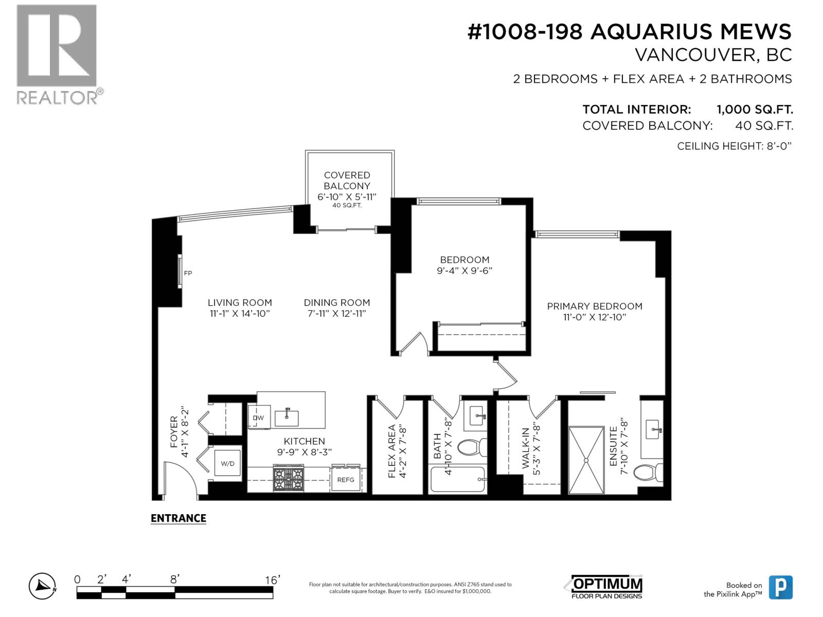 1008 198 Aquarius Mews, Vancouver, British Columbia  V6Z 2Y4 - Photo 28 - R3122525