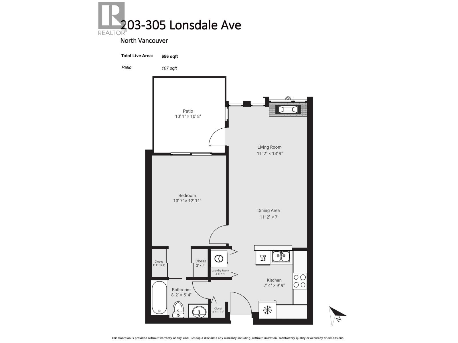 203 305 Lonsdale Avenue, North Vancouver, British Columbia  V7M 2G3 - Photo 30 - R3122568