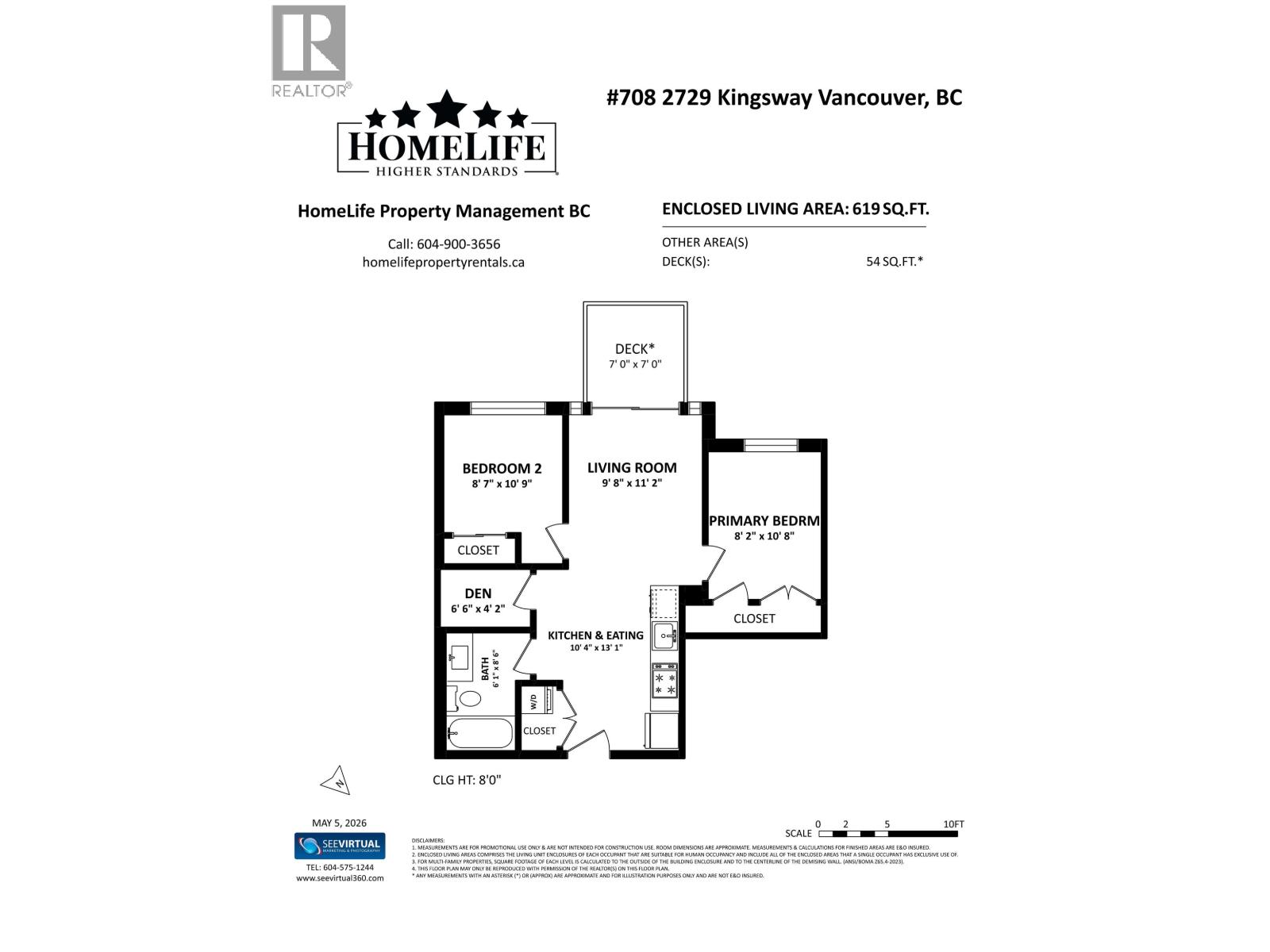 708 2729 Kingsway, Vancouver, British Columbia  V5R 0M6 - Photo 17 - R3122541