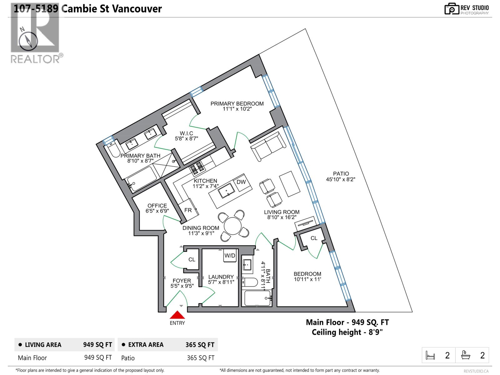 107 5189 Cambie Street, Vancouver, British Columbia  V5Z 0J4 - Photo 23 - R3089255
