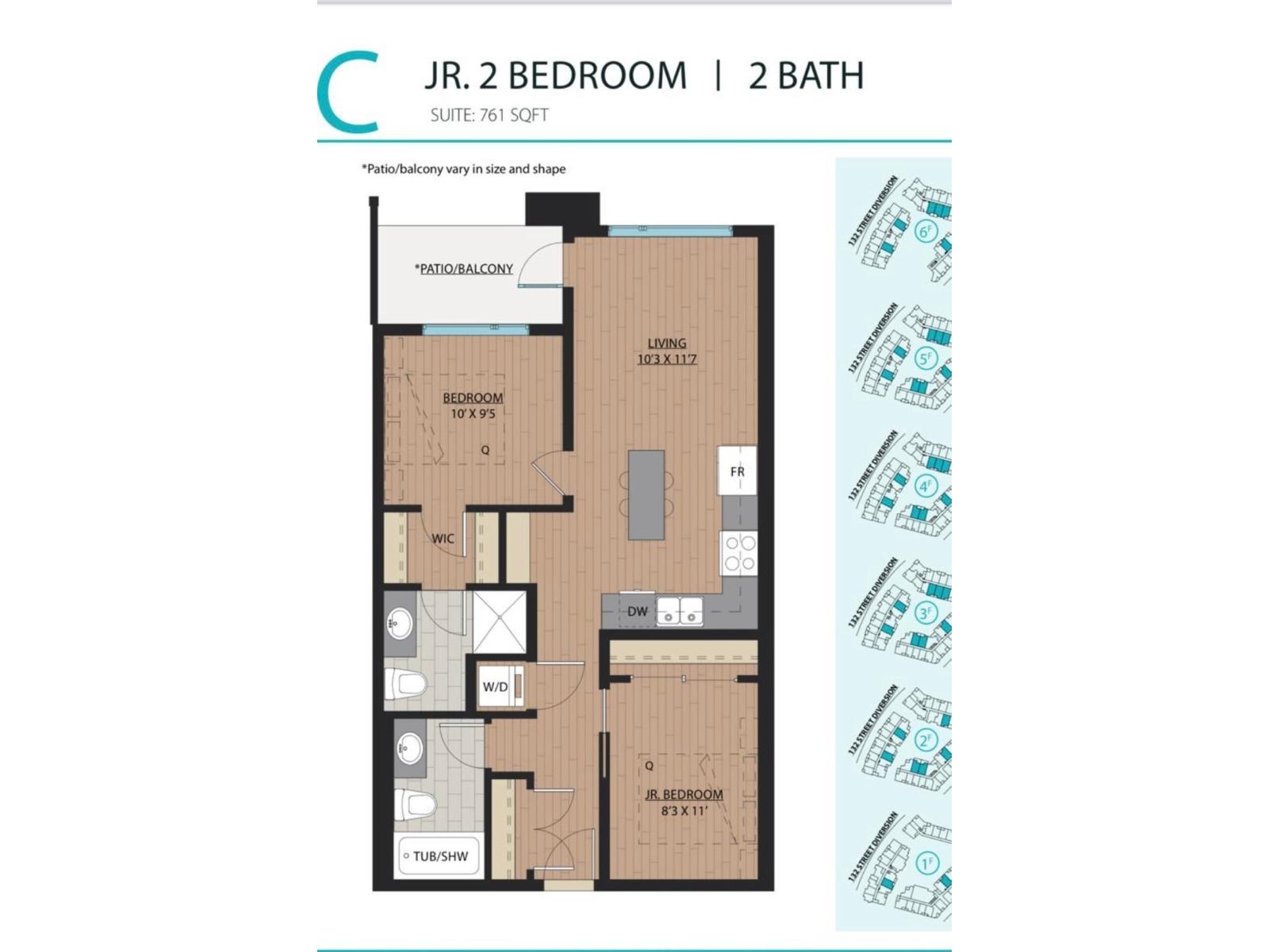 405 11058 132 Street, Surrey, British Columbia  V0V 0V0 - Photo 2 - R3122148