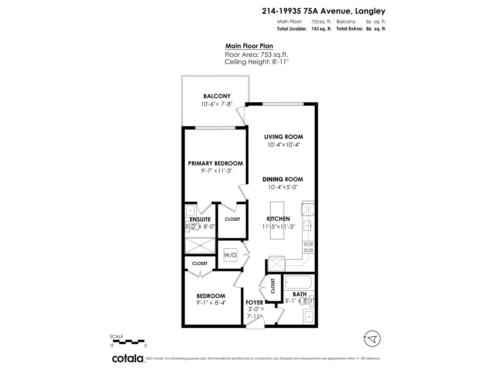 214 19935 75a Avenue, Langley, British Columbia  V2Y 4L6 - Photo 34 - R3122813