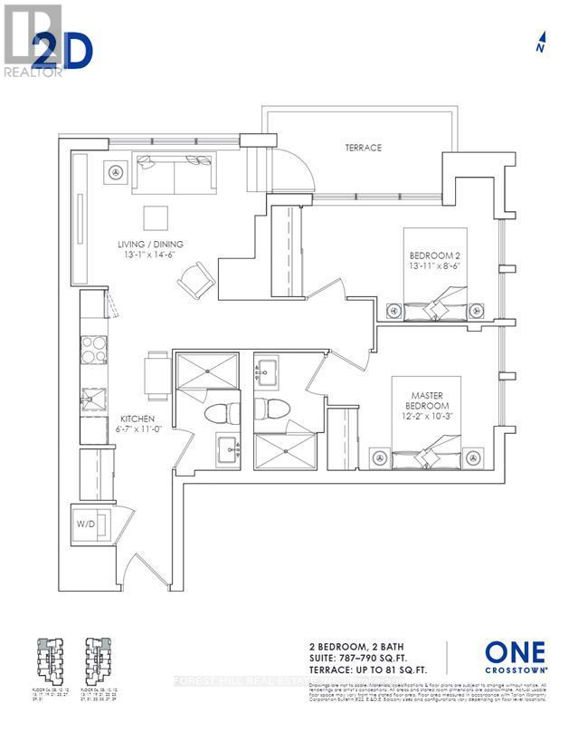 2509 - 1 Quarrington Lane, Toronto, Ontario  M3C 0S4 - Photo 18 - C13118806