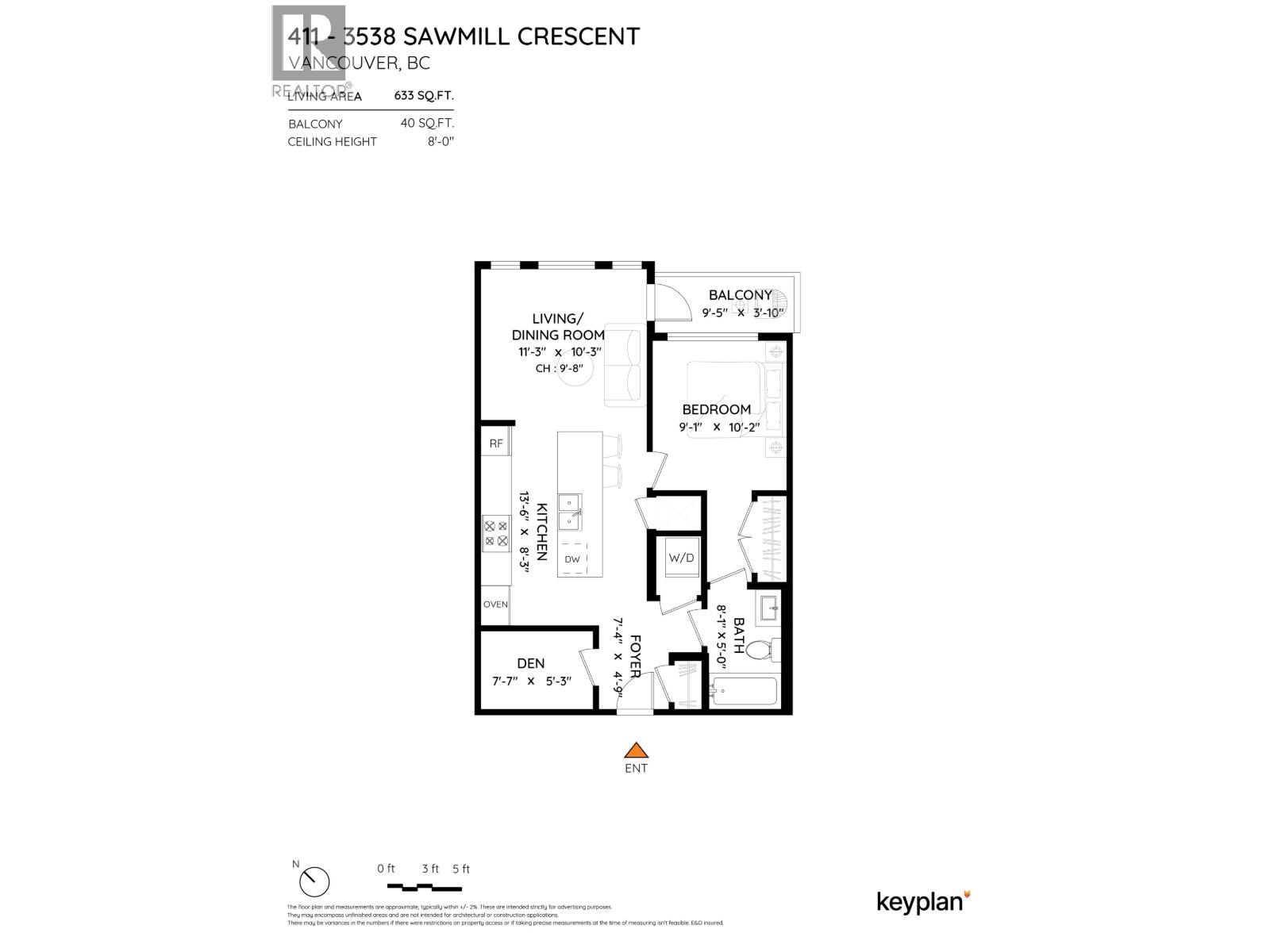 411 3538 Sawmill Crescent, Vancouver, British Columbia  V5S 0J8 - Photo 38 - R3122786