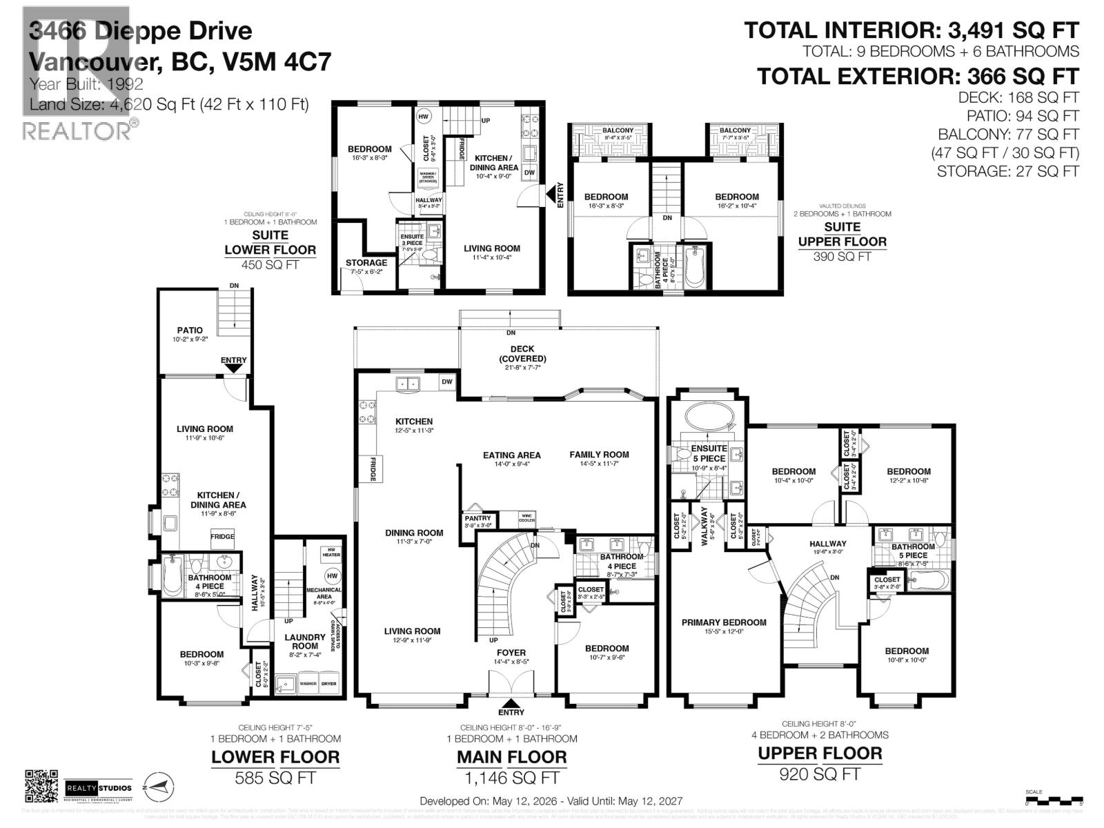 3466 Dieppe Drive, Vancouver, British Columbia  V5M 4C7 - Photo 37 - R3121934