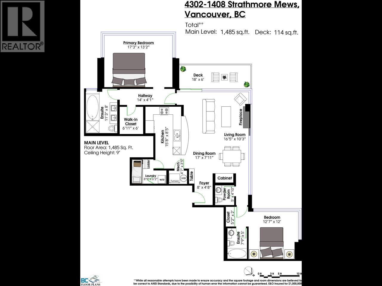4302 1408 Strathmore Mews, Vancouver, British Columbia  V6Z 3A9 - Photo 37 - R3095509