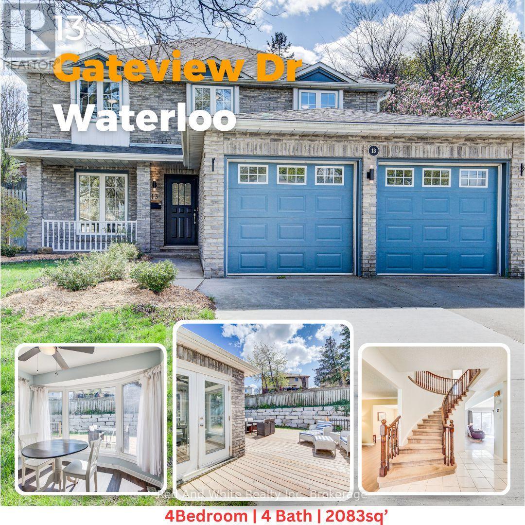 13 Gateview Drive, Waterloo, Ontario  N2T 1A3 - Photo 1 - X13119904