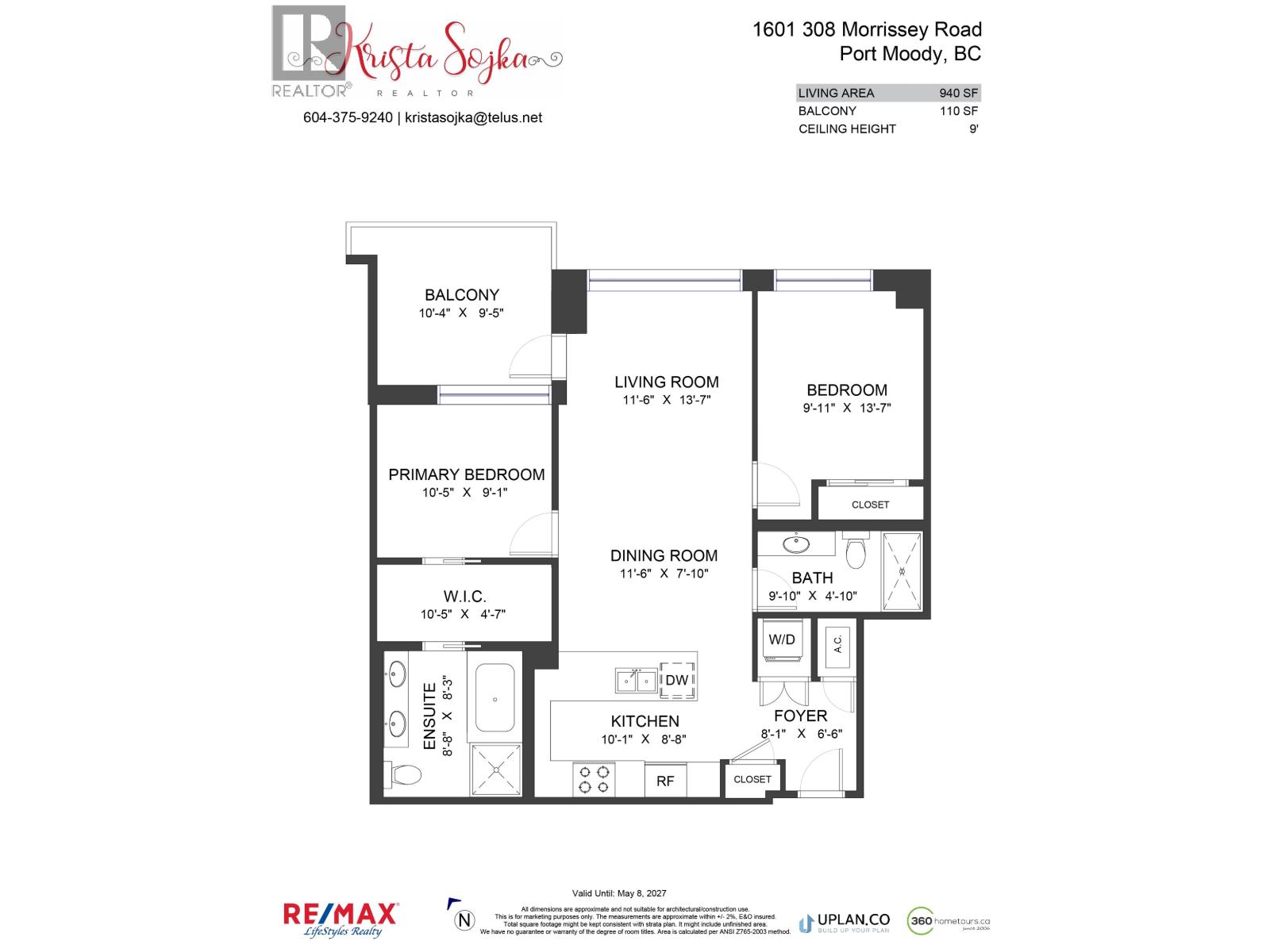 1601 308 Morrissey Road, Port Moody, British Columbia  V3H 0M2 - Photo 25 - R3123088