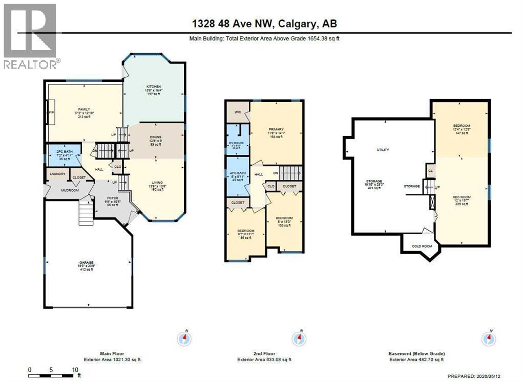 1328 48 Avenue Nw, Calgary, Alberta  T2K 6B8 - Photo 37 - A2310680
