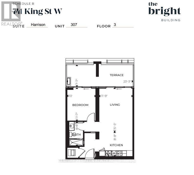 307 - 741 King Street, Kitchener, Ontario  N2G 0E9 - Photo 3 - X13117304