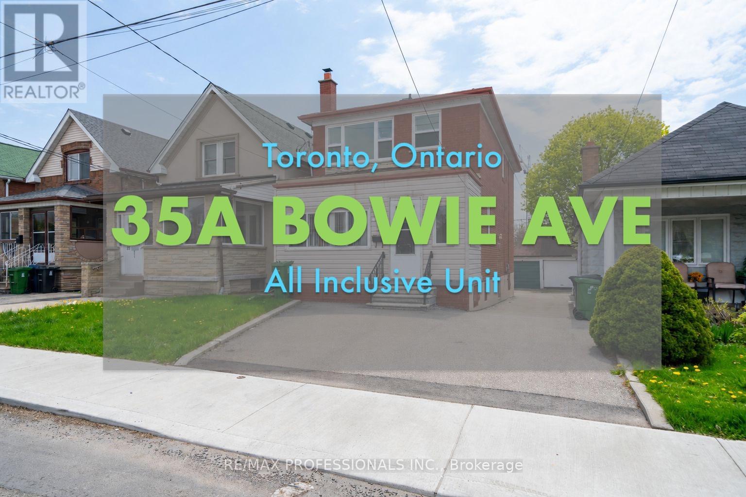 Bsmt - 35a Bowie Avenue, Toronto, Ontario  M6E 2P2 - Photo 1 - W13120300