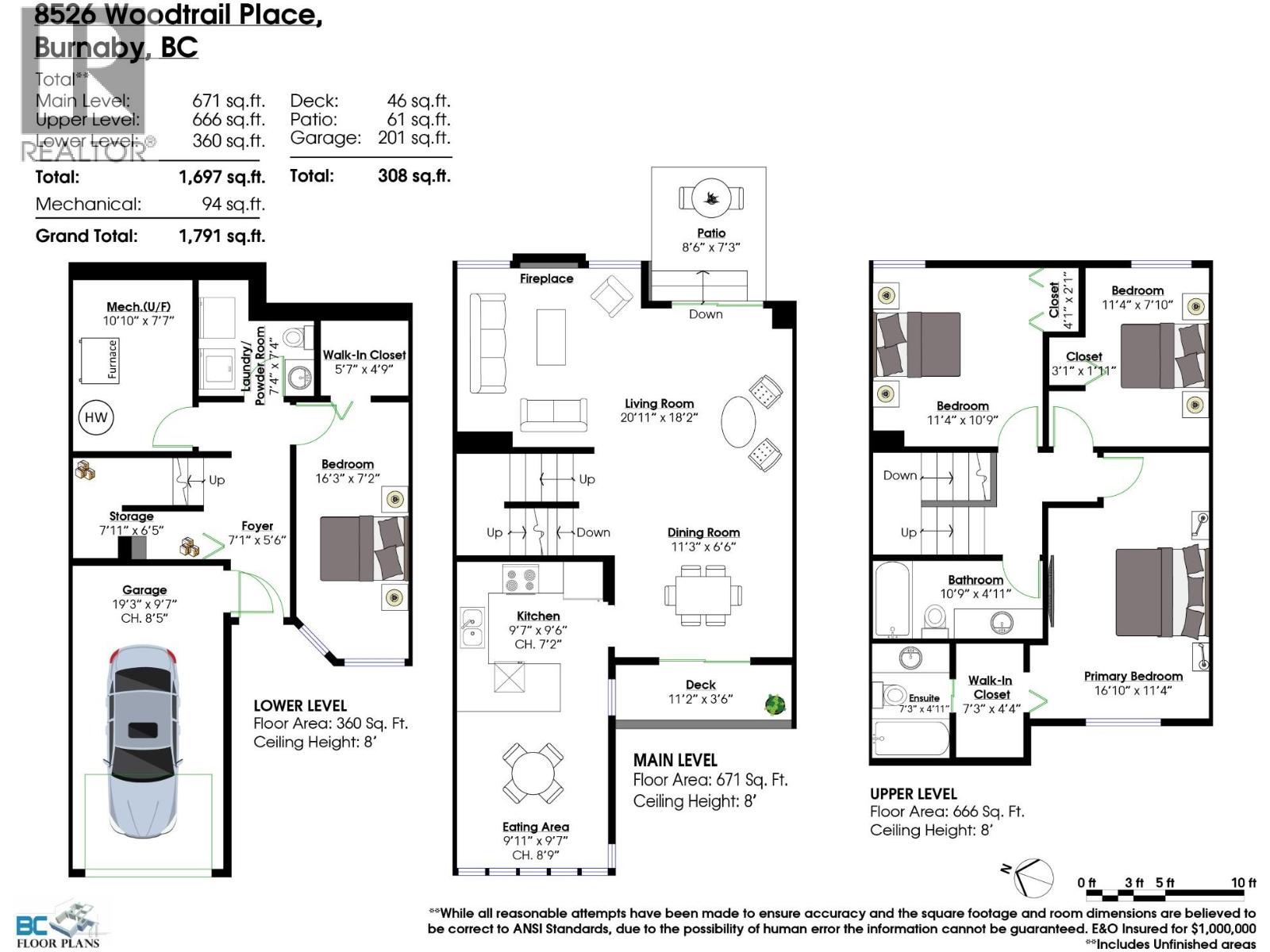 8526 Woodtrail Place, Burnaby, British Columbia  V5A 4A9 - Photo 20 - R3116578
