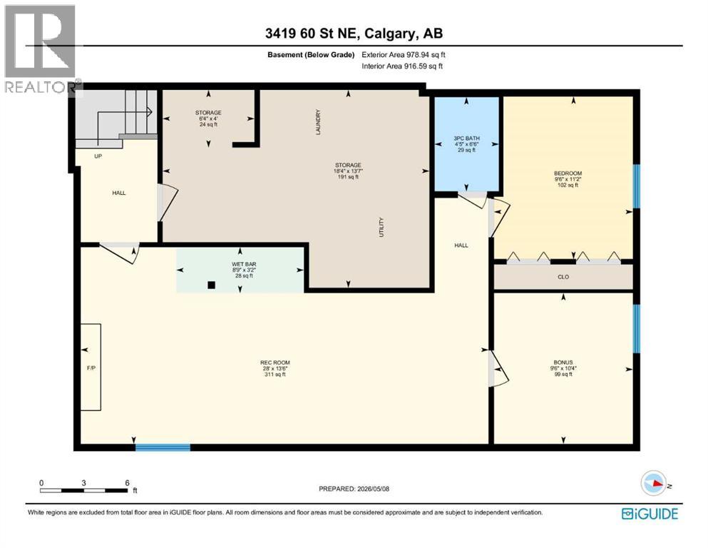 3419 60 Street Ne, Calgary, Alberta  T1Y 3L2 - Photo 38 - A2308548