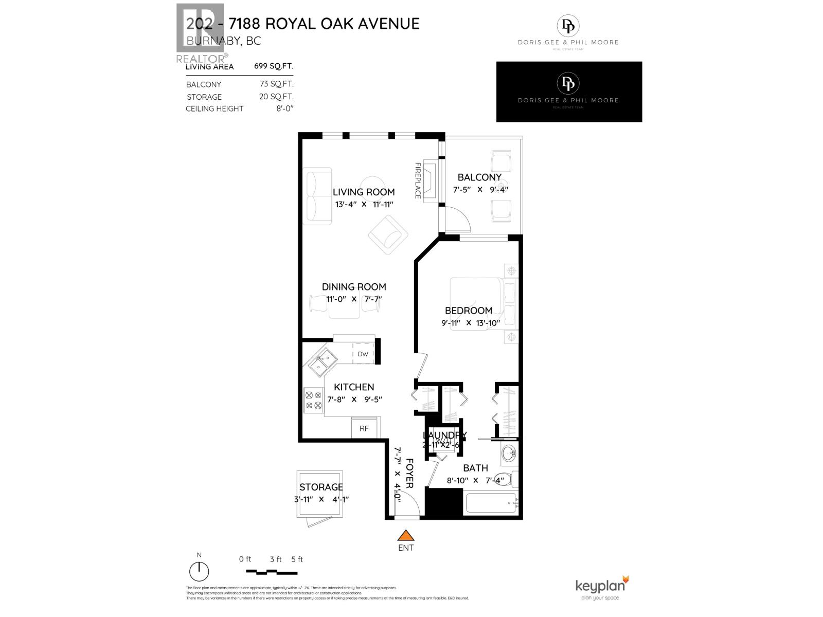 202 7188 Royal Oak Avenue, Burnaby, British Columbia  V5J 4J4 - Photo 6 - R3123212