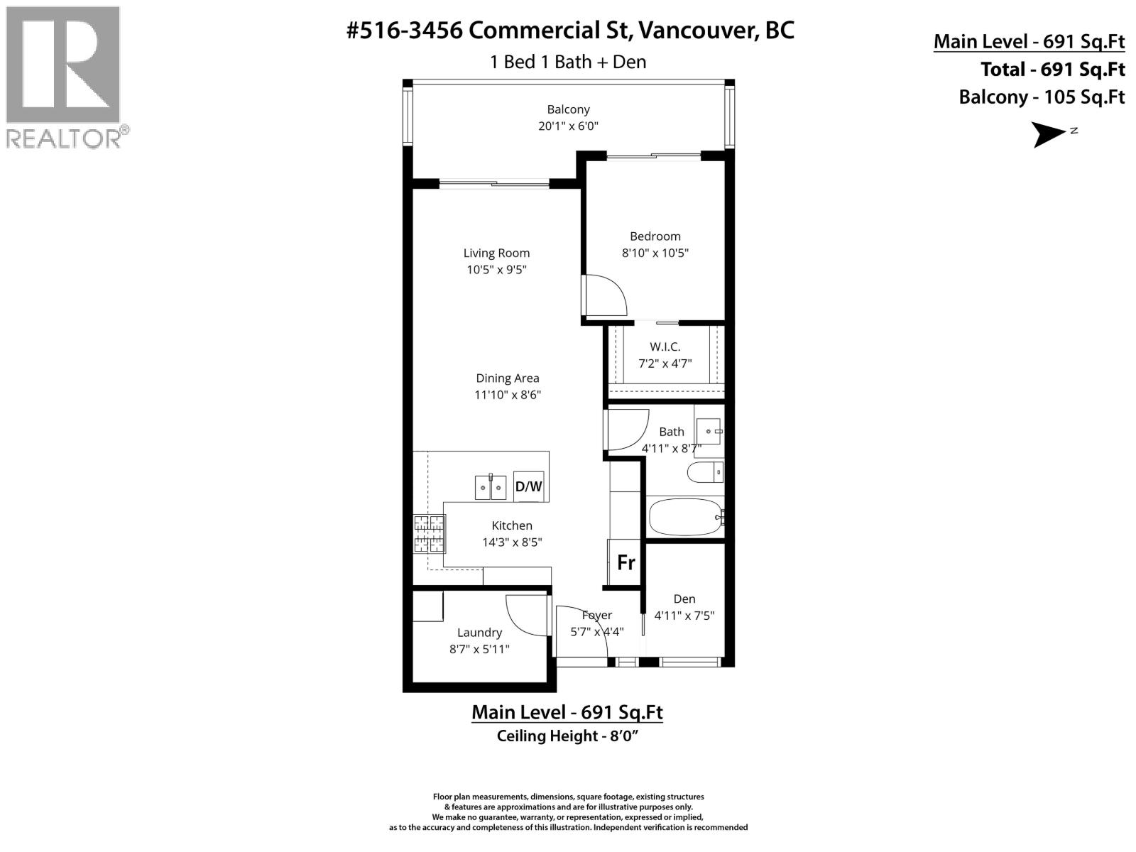 516 3456 Commercial Street, Vancouver, British Columbia  V5N 4E9 - Photo 35 - R3123067