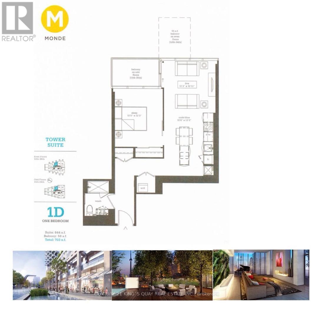 1211 - 16 Bonnycastle Street, Toronto, Ontario  M5A 0C9 - Photo 23 - C13105540