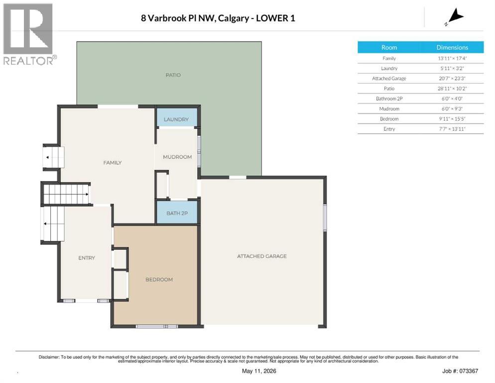 8 Varbrook Place NW, Calgary, Alberta  T3A 0A2 - Photo 20 - A2310215