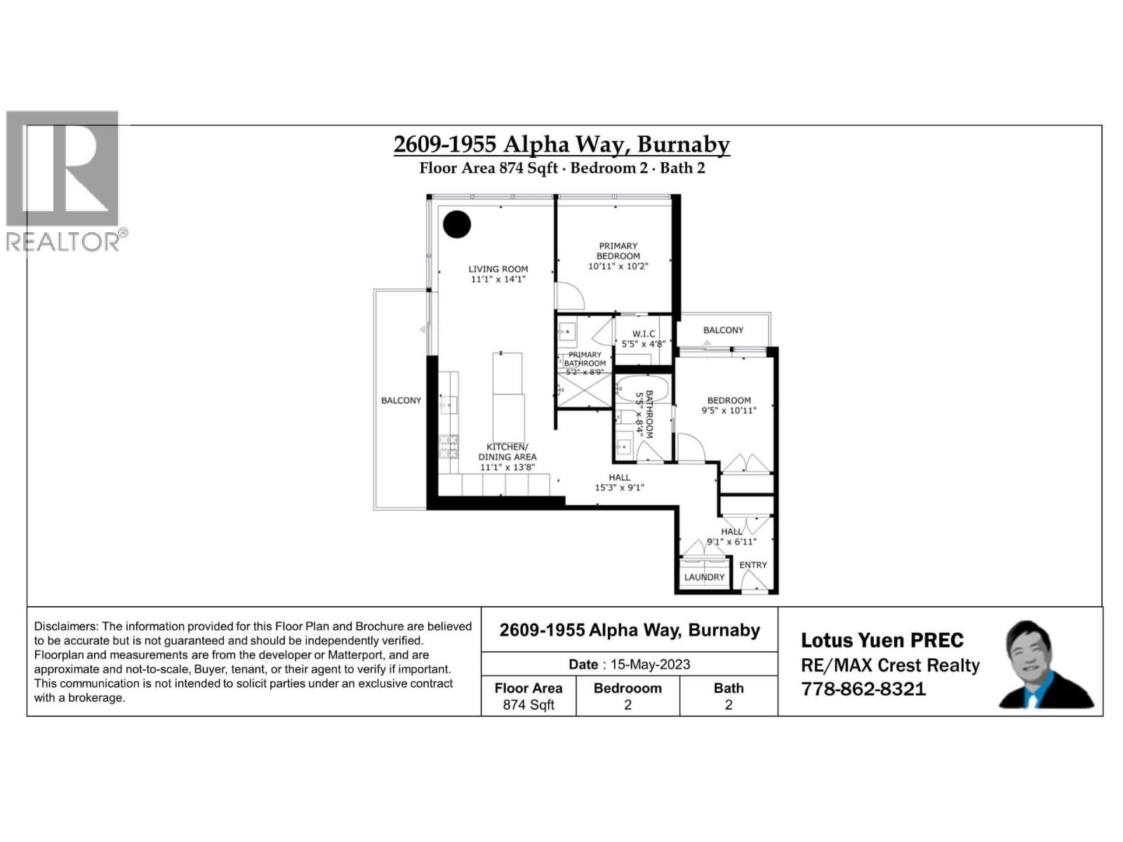 2609 1955 Alpha Way, Burnaby, British Columbia  V5C 0K6 - Photo 38 - R3123435