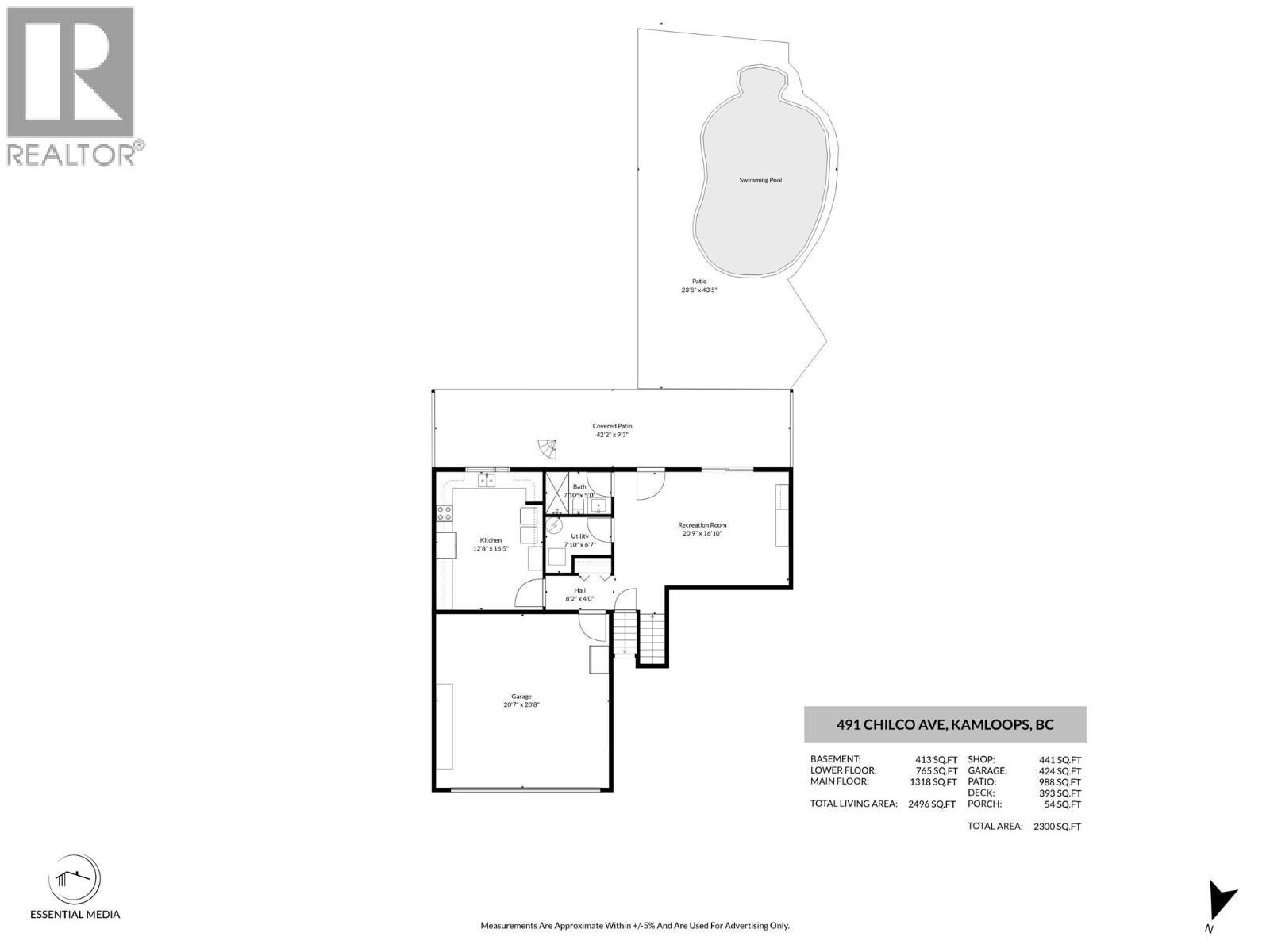 491 Chilco Avenue, Kamloops, British Columbia  V2H 1L9 - Photo 61 - 10386244