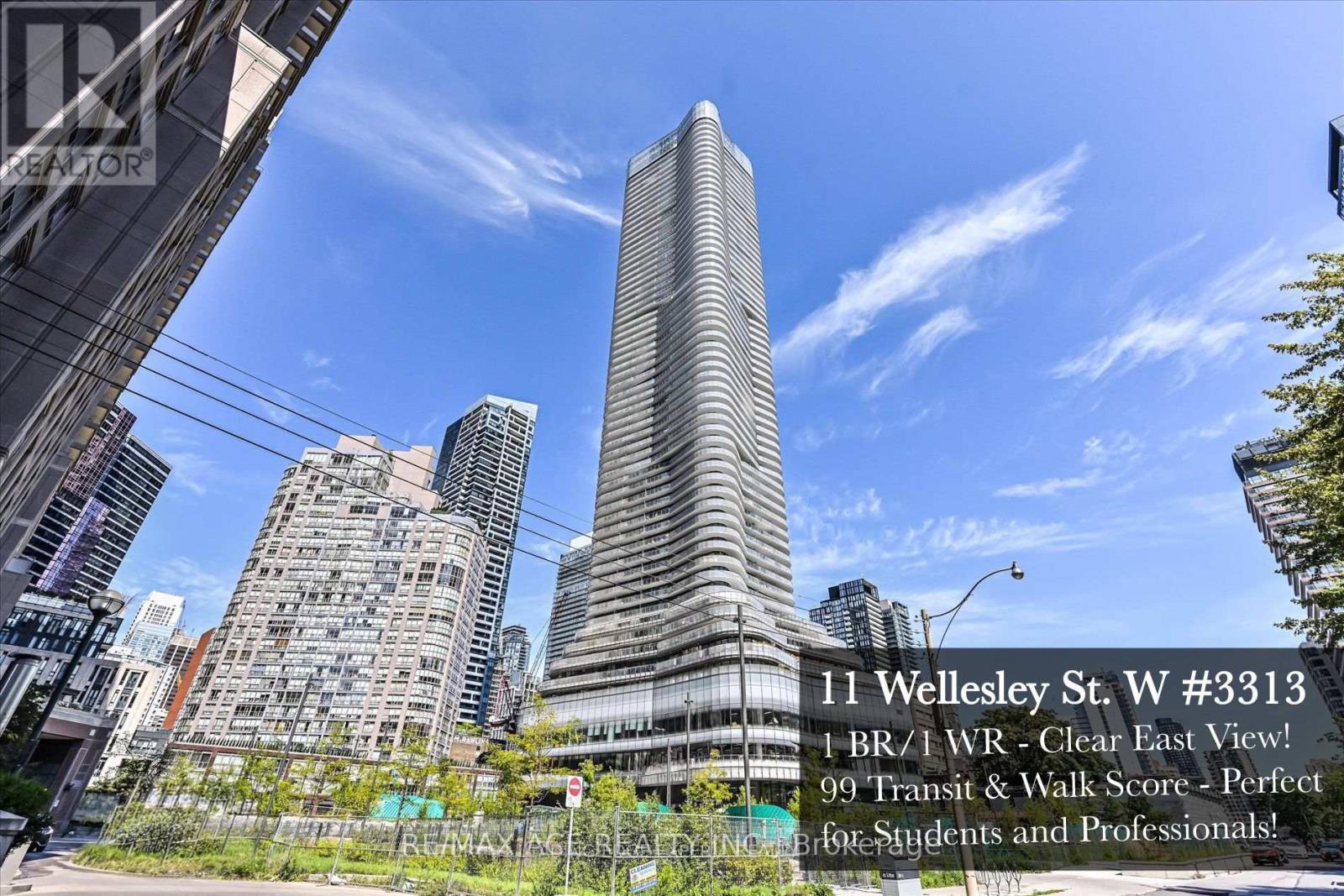 3313 - 11 Wellesley Street W, Toronto, Ontario  M4Y 1E8 - Photo 1 - C13125220